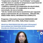 Informativo Nacional 09/09/2026 UNP Guayas